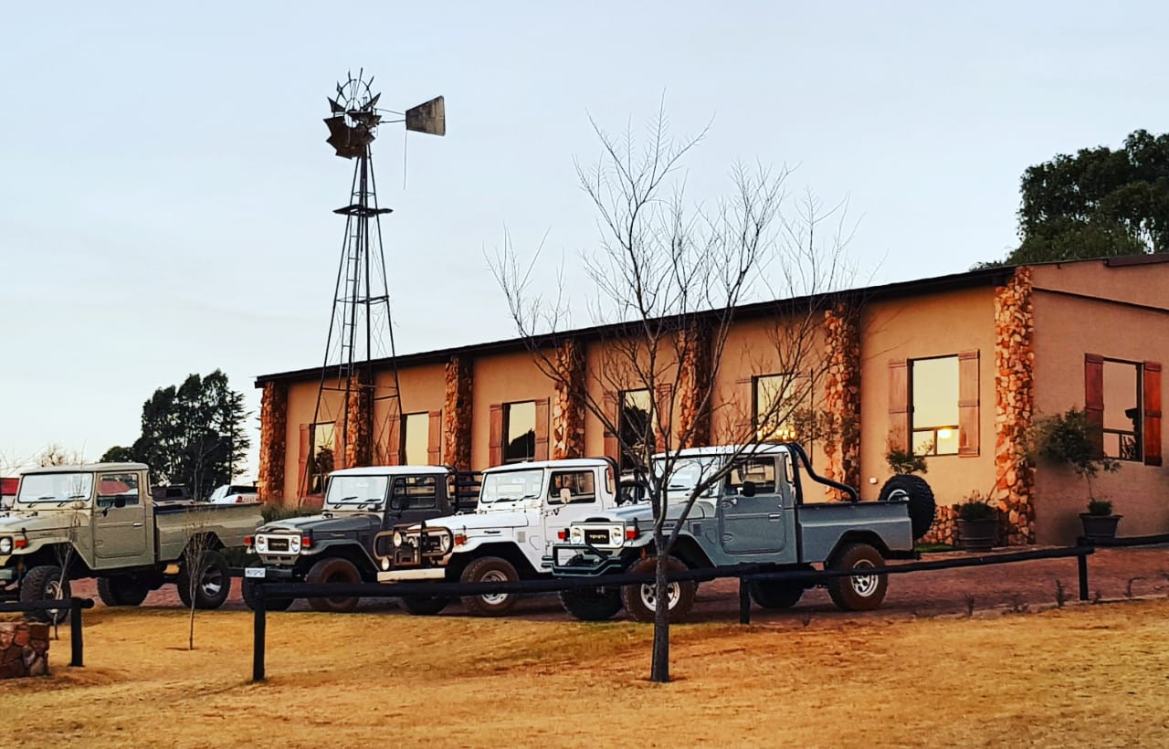 Exterior of smaller wedding hall at Lezar Opstal Heidelberg Gauteng